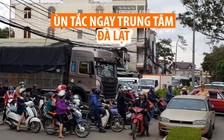 “Điểm nóng” ùn tắc giao thông ngay trung tâm Đà Lạt