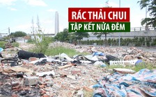 “Tập kết” rác chui lúc nửa đêm, chân cầu thành bãi phế liệu