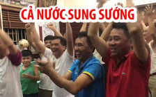 Cả nước sung sướng sau chiến thắng của Olympic Việt Nam trước Syria