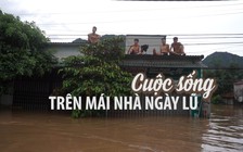 Cuộc sống vật vờ trên mái nhà của người dân Thanh Hóa trong lũ lịch sử