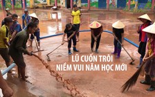 Cô trò trường mầm non vùng cao tháo chạy vì lũ bất ngờ