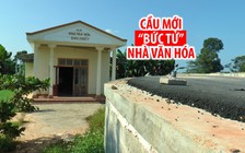 Người dân bức xúc vì cầu mới “bức tử” nhà văn hóa cộng đồng