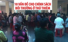 TP.HCM đưa ra 10 vấn đề cơ bản trong chính sách bồi thường ở Thủ Thiêm