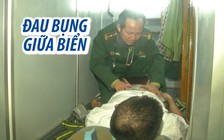 Biên phòng vượt sóng ứng cứu thuyền viên đau bụng