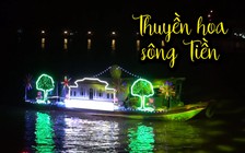 10 chiếc thuyền sáng rực đêm hoa đăng trên sông Tiền