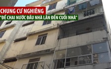 Đồng ý tháo dỡ lô chung cư nghiêng “để chai nước đầu nhà lăn đến cuối nhà“