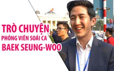 Gặp phóng viên soái ca Hàn Quốc khiến chị em “rụng tim“