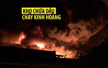 Cháy kinh hoàng tại kho chứa dầu ở TP.HCM, hàng trăm người suốt đêm cứu hỏa