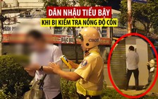 Dân nhậu tiểu bậy, quậy tưng bừng khi bị kiểm tra nồng độ cồn ở Hàng Xanh