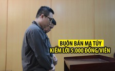 Tài xế taxi, quản lý karaoke lãnh án vì kiếm lời 5.000 đồng mỗi viên ma túy