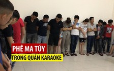 Hàng chục thanh niên phê ma túy trong quán karaoke ở quận 7, TP.HCM