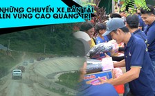 Đoàn xe bán tải ‘rồng rắn’ chở hàng từ thiện lên vùng cao Quảng Trị