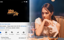 MV 'Tặng anh cho cô ấy' của Hương Giang đạt top 1 trending YouTube Việt Nam nhanh nhất