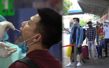 Ga Sài Gòn ngày đầu lấy mẫu xét nghiệm hành khách đi tàu chống Covid-19
