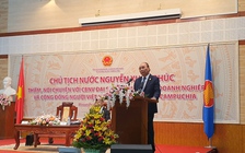 Chủ tịch nước Nguyễn Xuân Phúc tiếp tục chuyến thăm Campuchia