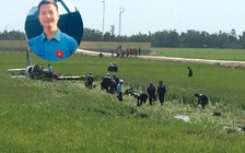 Máy bay huấn luyện L39 bị chết máy sau khi bay được 2 phút