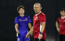 Gặp Syria, Olympic Việt Nam luyện kỹ các bài phối hợp biên