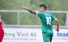 Tiền đạo Việt kiều Alexander Đặng liên tục ghi bàn ở Na Uy