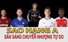 Nhiều ngôi sao là cầu thủ tự do trên thị trường chuyển nhượng