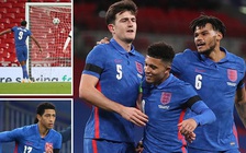 Maguire và Sancho lập công cho Anh trong trận giao hữu với Cộng hòa Ireland
