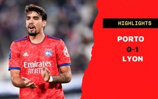 Highlights Porto 0-1 Lyon: Lucas Paqueta lập công lớn