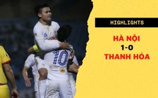 Highlights Hà Nội 1-0 Thanh Hóa: Quang Hải ghi bàn đầy cảm xúc