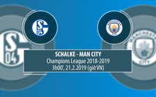 Schalke - Manchester City: Những thông số đáng chú ý