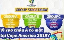 Vì sao châu Á có 2 đại diện tại Copa America 2019?
