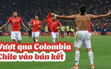 Thắng Colombia 5-4 trên chấm luân lưu, Chile vào bán kết Copa America