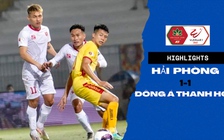 Highlights Hải Phòng 1-1 Đông Á Thanh Hóa: Thế trận đôi công kịch tính