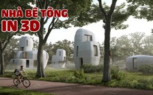 Công nghệ 3D 'in' bê tông xây nhà mới vừa tiết kiệm lại nhiều kiểu dáng