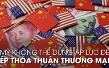 Trung Quốc nhấn mạnh Mỹ không thể dùng áp lực để ép buộc thỏa thuận thương mại