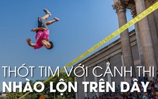 ‘Thót tim’ với cuộc thi tìm ra bậc thầy nhào lộn dây thăng bằng trên dây tại Đức