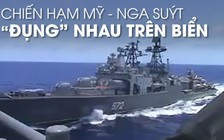 Chiến hạm Mỹ, Nga suýt va chạm, thủy thủ Nga vẫn điềm nhiên tắm nắng