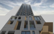 Khách sạn tiền chế cao nhất thế giới có bao nhiêu tầng?