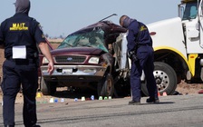 Tai nạn thảm khốc gần biên giới Mỹ - Mexico, ít nhất 13 người thiệt mạng