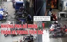 Hàng loạt xe máy đậu sơ hở “không cánh mà bay”