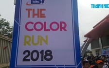 Học trò Quảng Trị thích thú với lần đầu được “chạy cùng sắc màu”