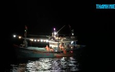 Nửa đêm ra khơi cứu ngư dân bị tai biến hôn mê