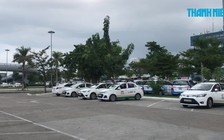 Tài xế 8 hãng taxi đình công phản đối Grab ở sân bay Đà Nẵng
