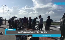 Bỏ xe máy trên cầu Tiên Sơn, người phụ nữ nhảy xuống sông Hàn