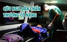 Kịp thời cứu ngư dân bị chấn thương cổ nặng