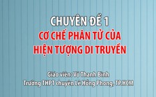 [ÔN THI THPT QUỐC GIA 2019] MÔN SINH HỌC: Chuyên đề 1 Cơ chế phân tử của hiện tượng di truyền