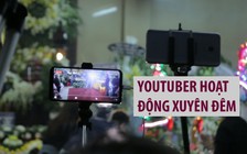 YouTuber hoạt động xuyên đêm tại đám tang Anh Vũ