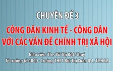 [ÔN THI THPT QUỐC GIA 2019] MÔN GDCD: Chuyên đề 3 - Công dân và các vấn đề chính trị xã hội