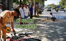 Cú ngã xe oan nghiệt khiến người phụ nữ văng vào xe tải, tử vong tại chỗ