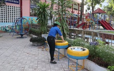 Đáng yêu những bồn rửa tay cho trẻ được làm bằng vỏ bánh xe ô tô