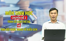 [ÔN THI THPT QUỐC GIA 2020] Môn Sinh Học - Chuyên đề 2 - Tính số loại thể ba và tam bội khác nhau về kiểu gen