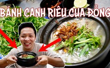 [360 ĐỘ NGON] Bánh canh riêu cua đồng món ngon lạ miệng chiều mưa Sài Gòn