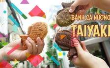 [360 ĐỘ NGON] Bánh cá nướng Taiyaki vị Việt muốn ăn phải xếp hàng chờ